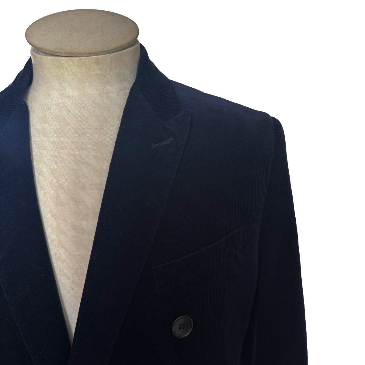 Veste Dior bleue velours - Le Beau Gustave