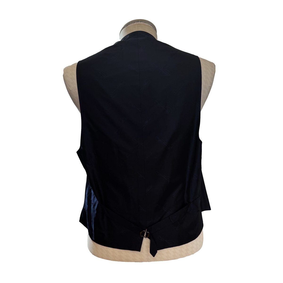 Veste & gilet de costume Gaetano Aloisio bleu marine - Le Beau Gustave