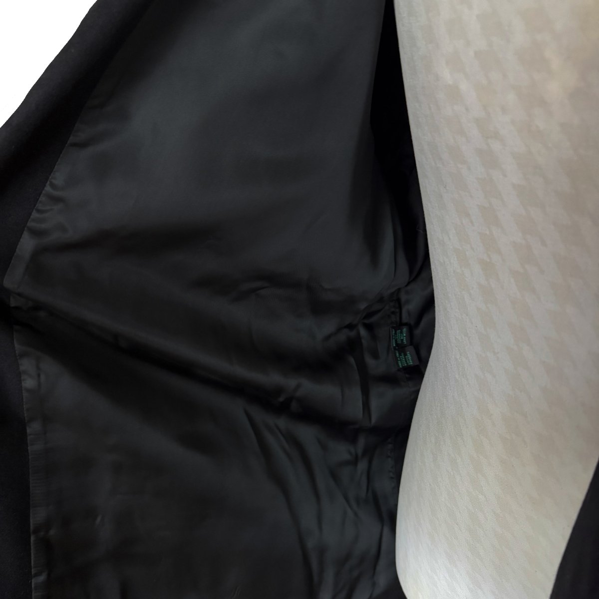 Veste Lanvin noire ceinturée en laine et cachemire - Le Beau Gustave