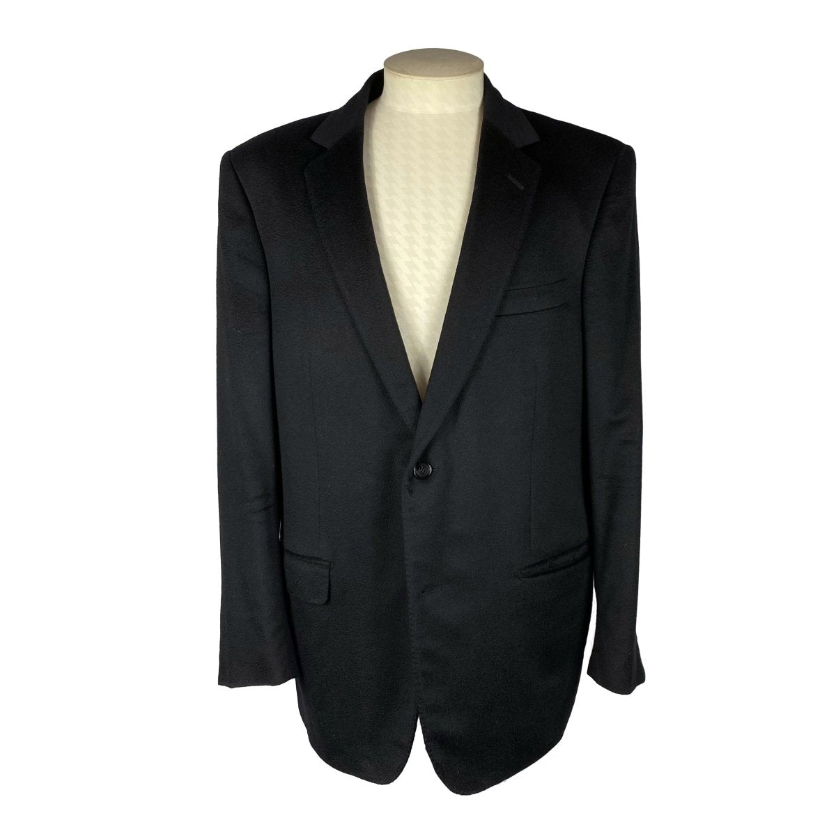 Veste noire en cachemire Christian Dior - Le Beau Gustave
