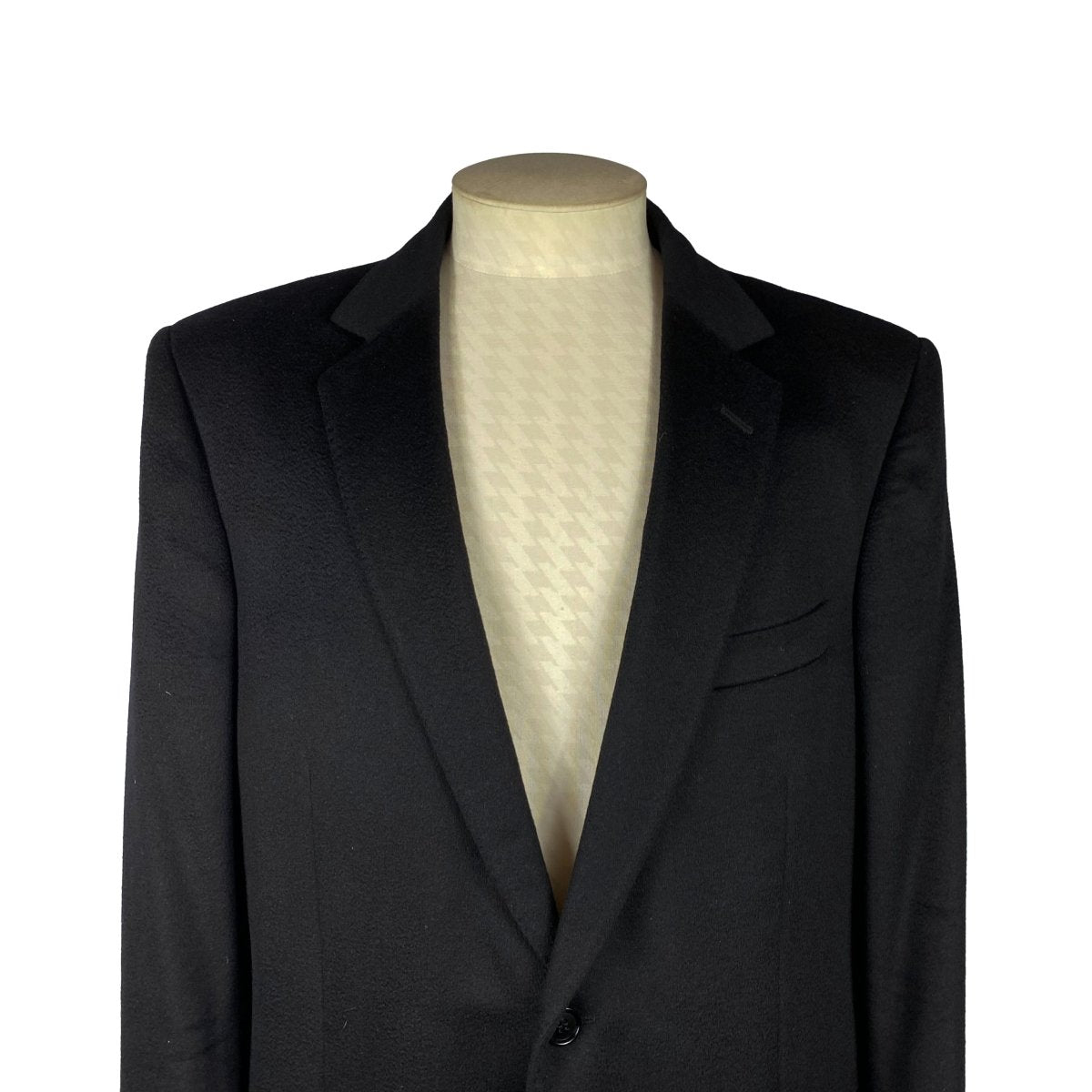 Veste noire en cachemire Christian Dior - Le Beau Gustave