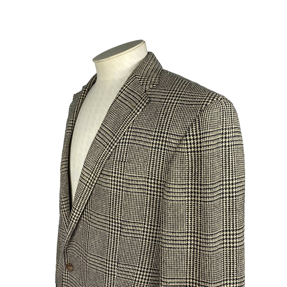 Veste Prince de Galles en soie Polo Ralph Lauren - Le Beau Gustave