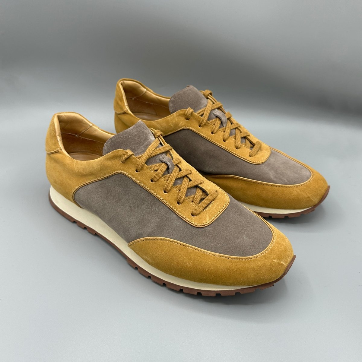 Weekend walk jaune Loro Piana - Le Beau Gustave
