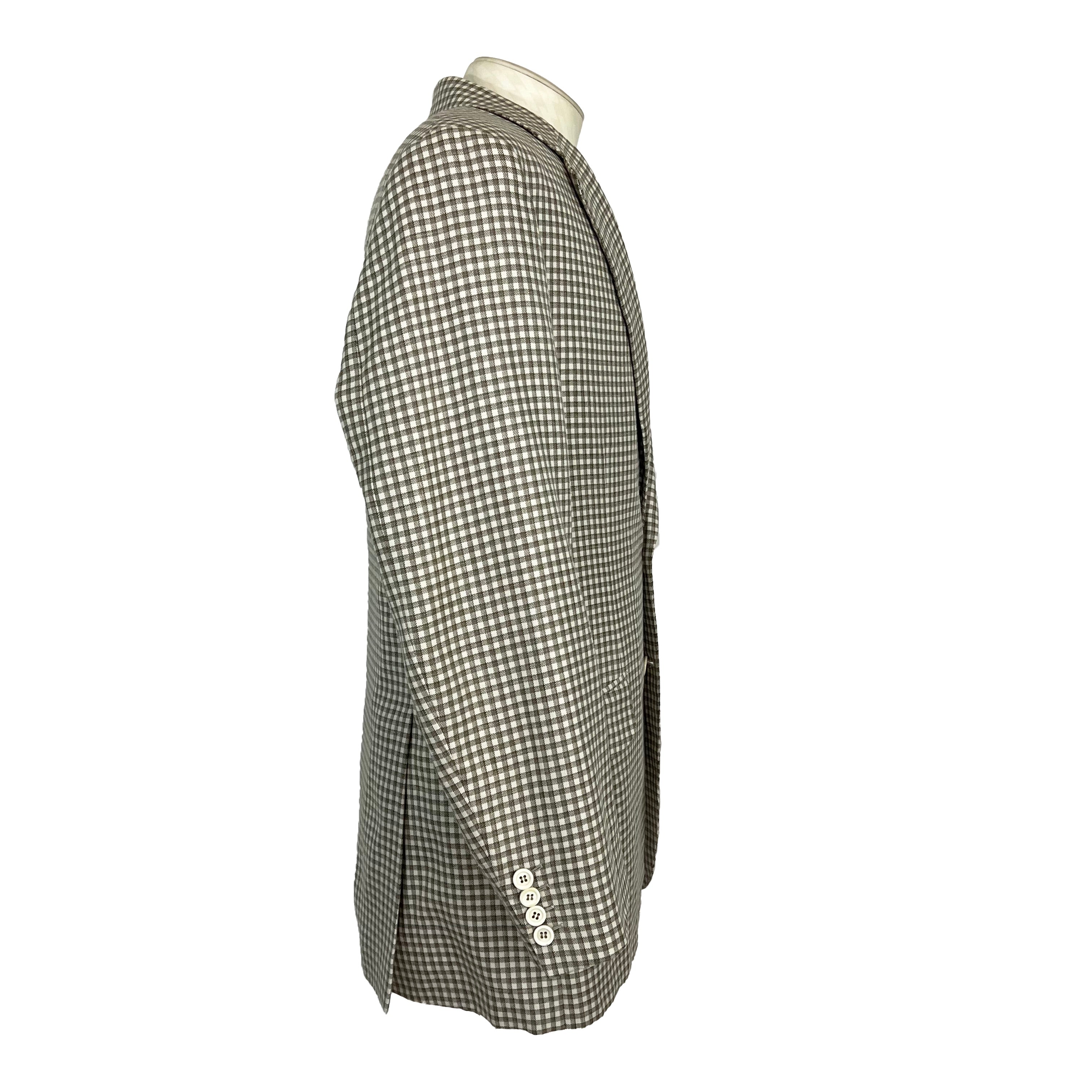 Veste à carreaux Brioni