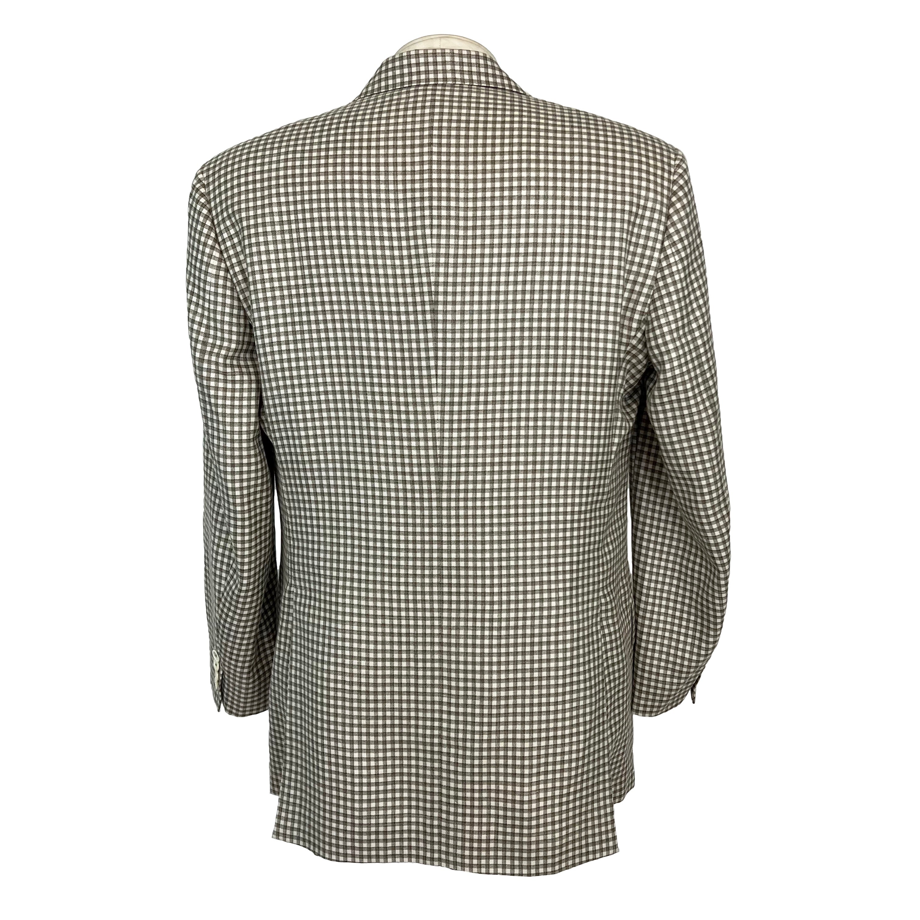 Veste à carreaux Brioni