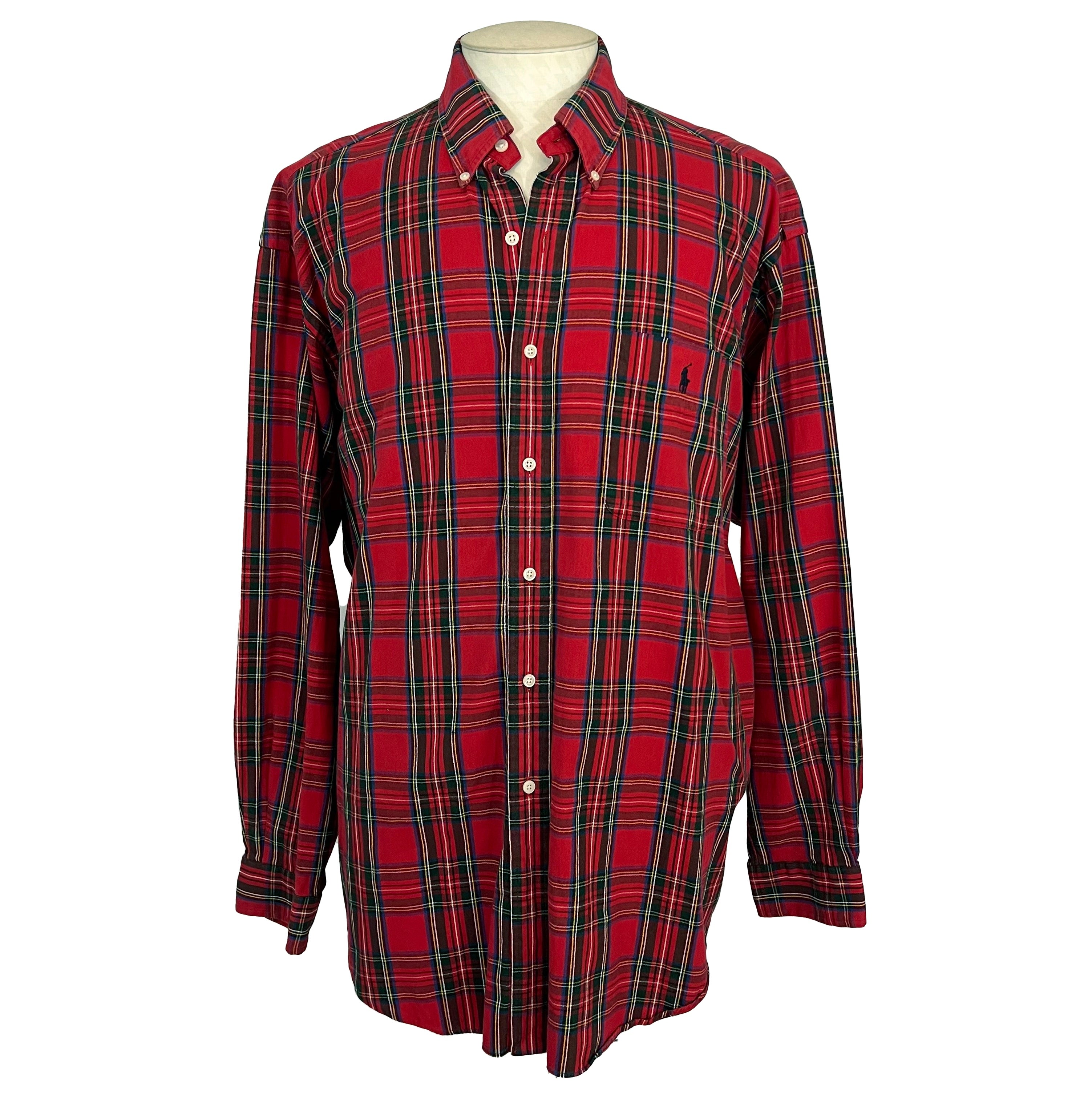 Chemise à carreaux Ralph Lauren
