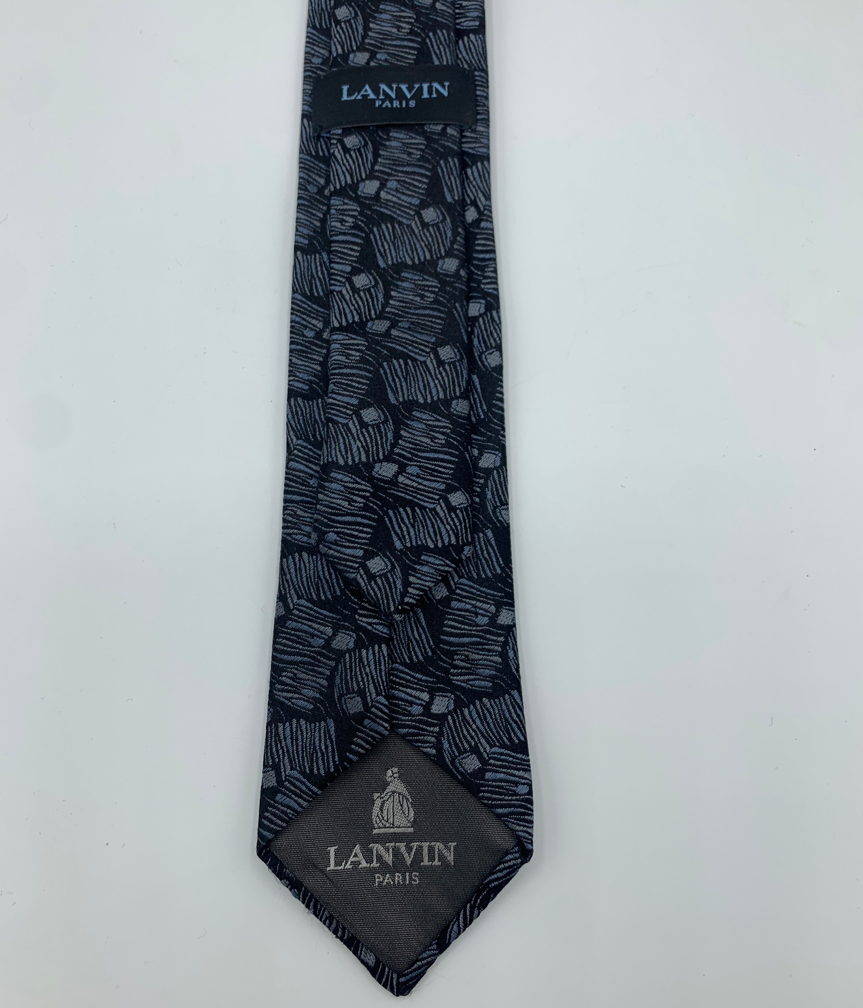 Cravate avec motifs Lanvin