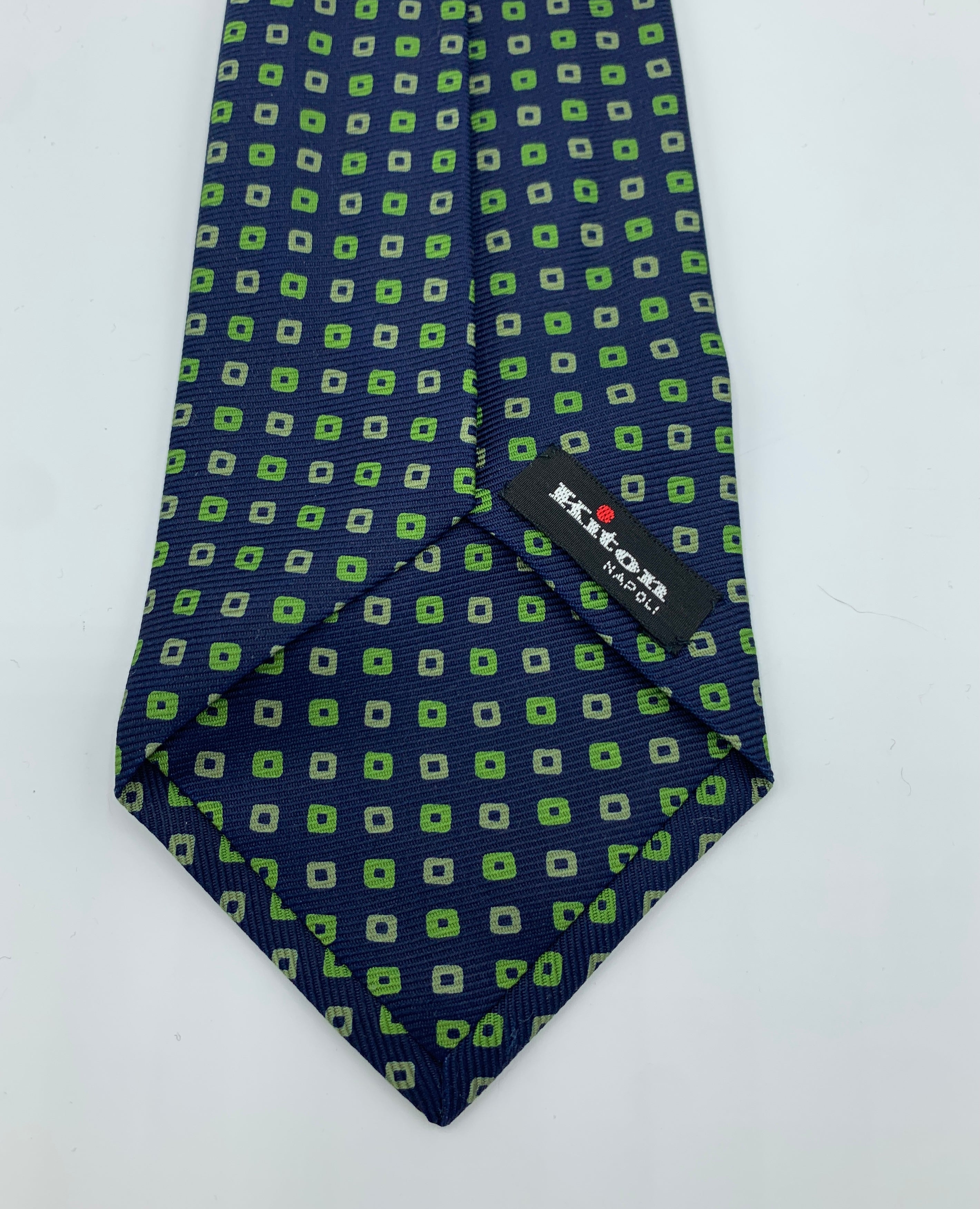 Cravate à motifs Kiton
