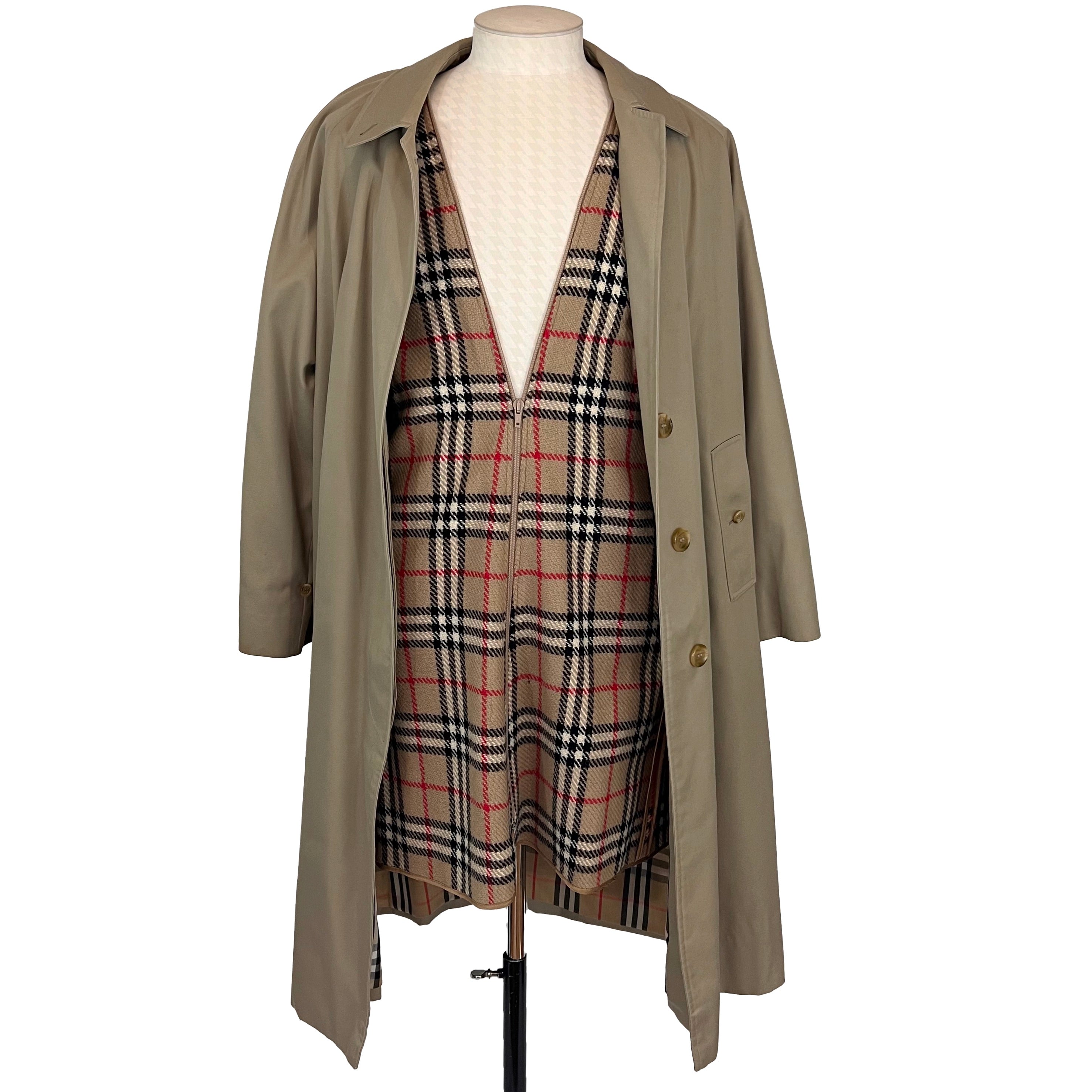 Trench vintage raglan kaki Burberrys'