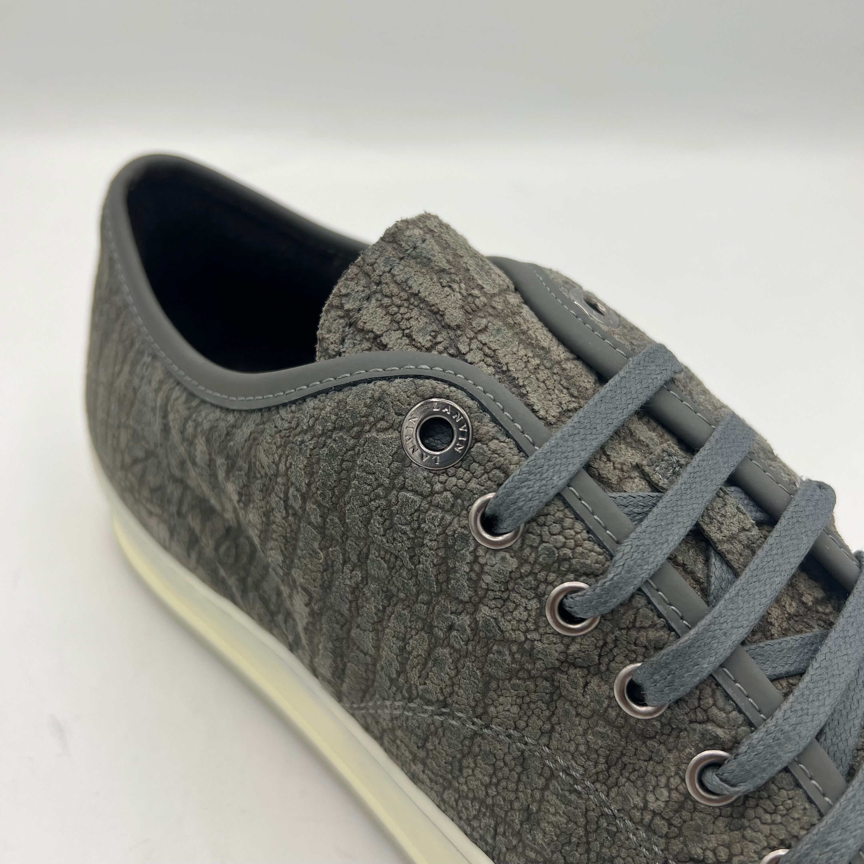Basket grise foncé Lanvin