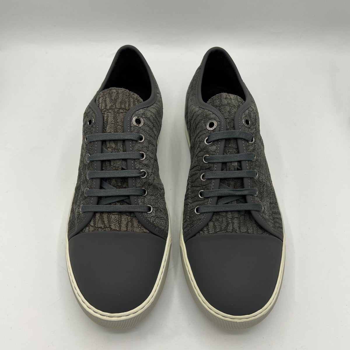 Basket grise foncé Lanvin - Le Beau Gustave