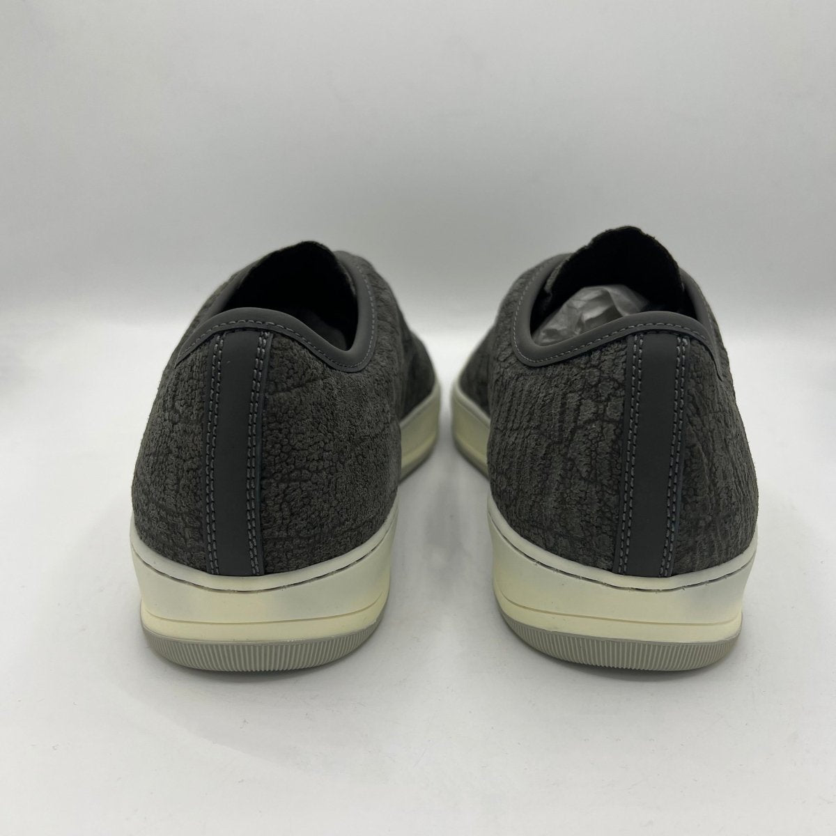 Basket grise foncé Lanvin - Le Beau Gustave