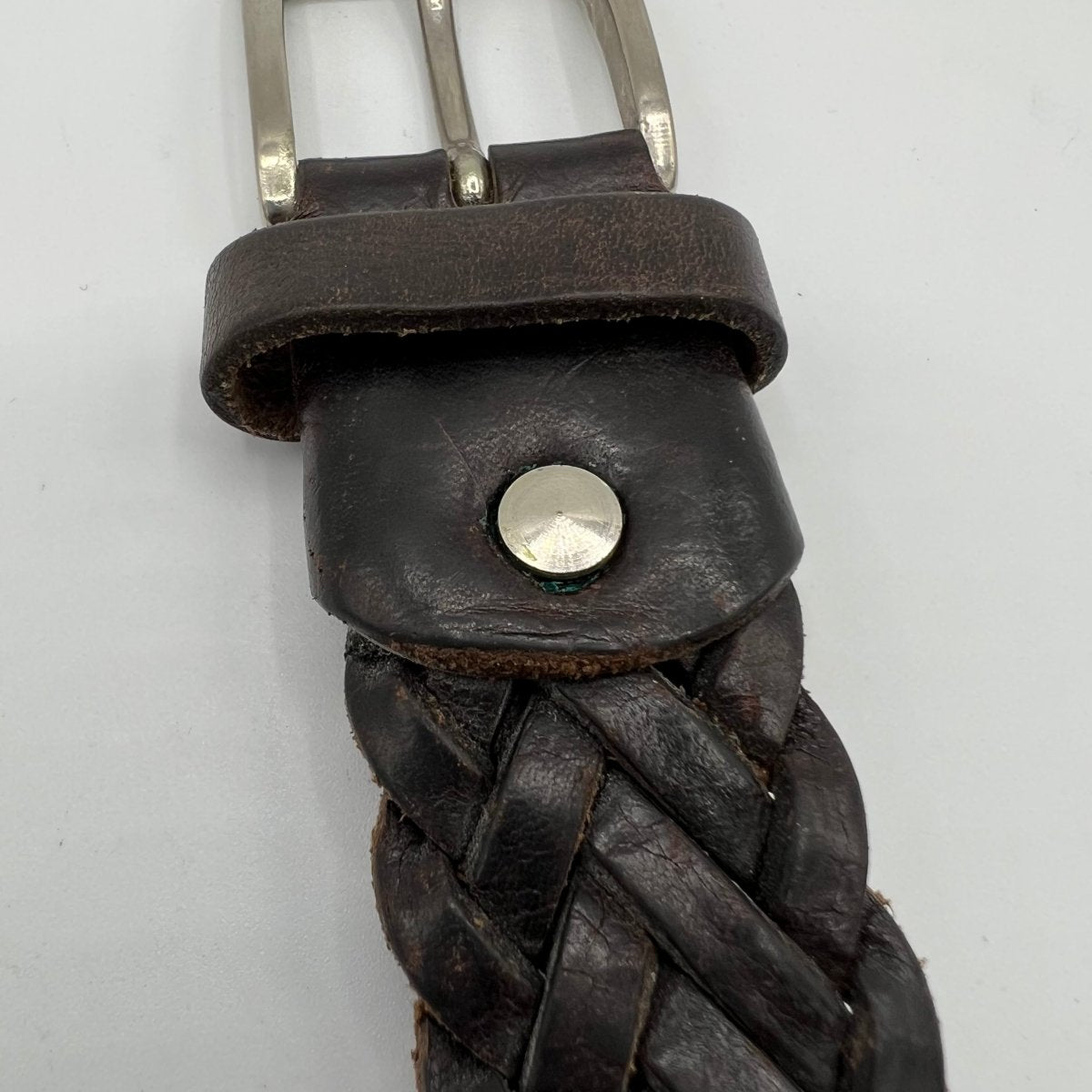 Ceinture en cuir tressé - Le Beau Gustave