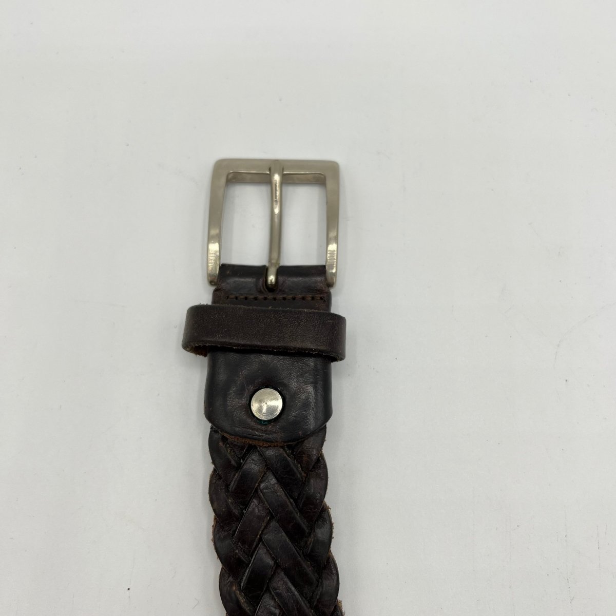 Ceinture en cuir tressé - Le Beau Gustave