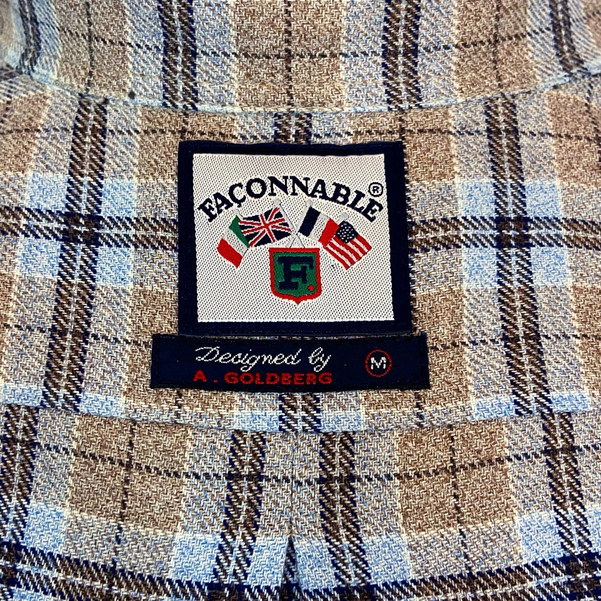 Chemise à carreaux Façonnable - Le Beau Gustave