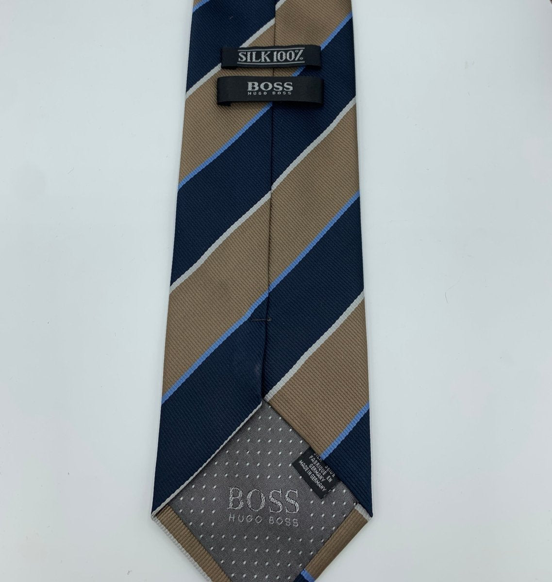 Cravate à motifs Hugo Boss - Le Beau Gustave