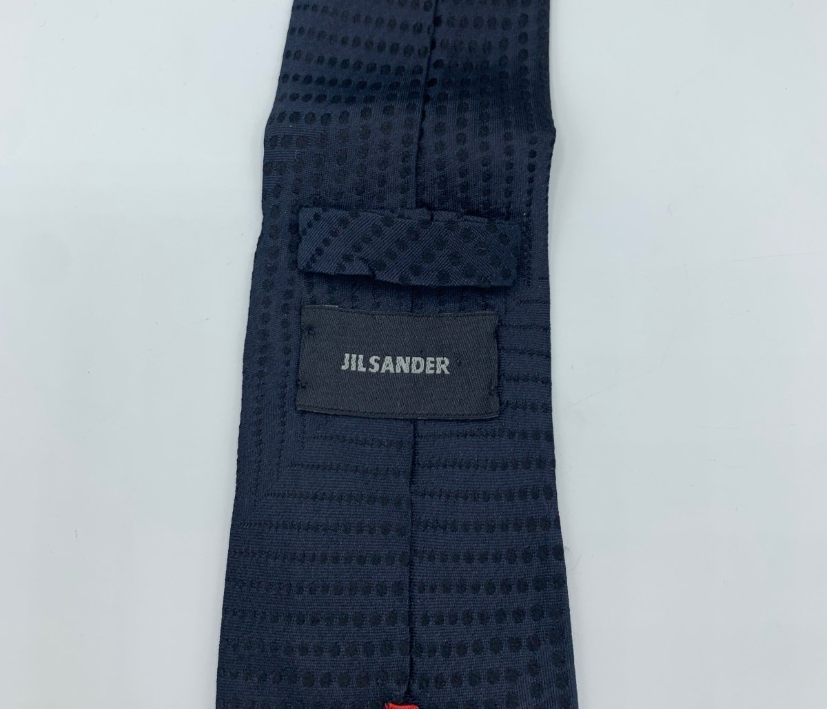 Cravate bleu foncé Jil Sander - Le Beau Gustave