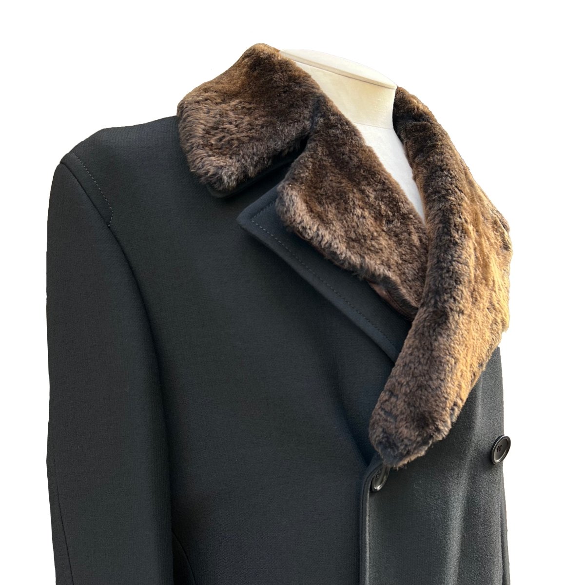 Manteau Kenzo à col fourrure amovible - Le Beau Gustave