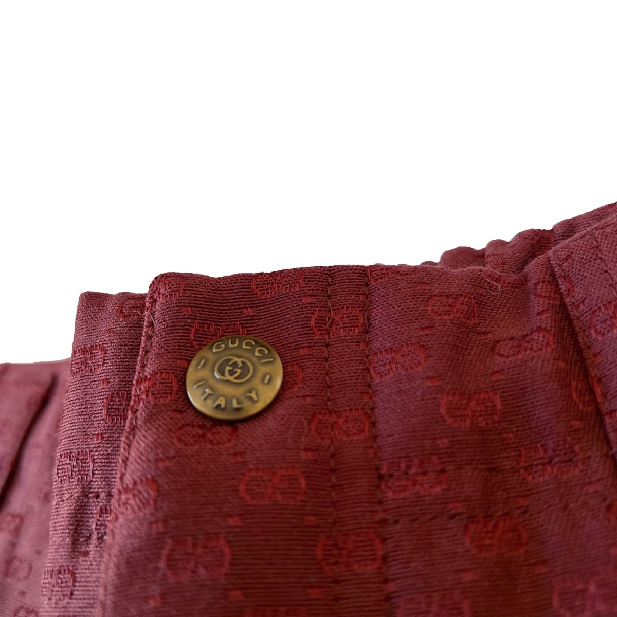 Pantalon toile Gucci Rouge - Le Beau Gustave