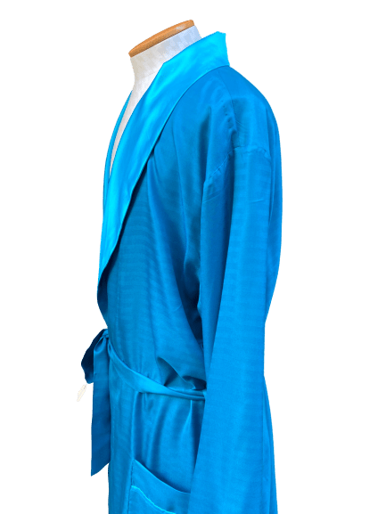 Peignoir en twill de soie - Le Beau Gustave