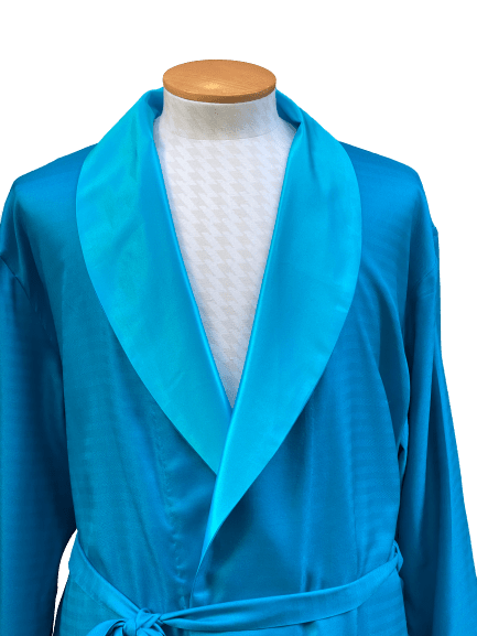 Peignoir en twill de soie - Le Beau Gustave