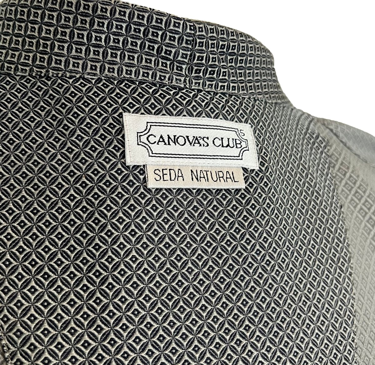 Peignoir gris Canova's Club - Le Beau Gustave
