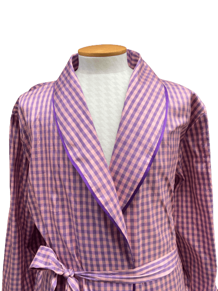 Peignoir shantung de soie - Le Beau Gustave