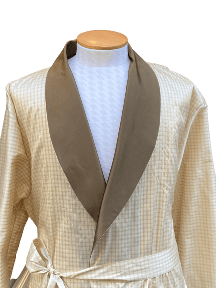 Peignoir shantung soie - Le Beau Gustave