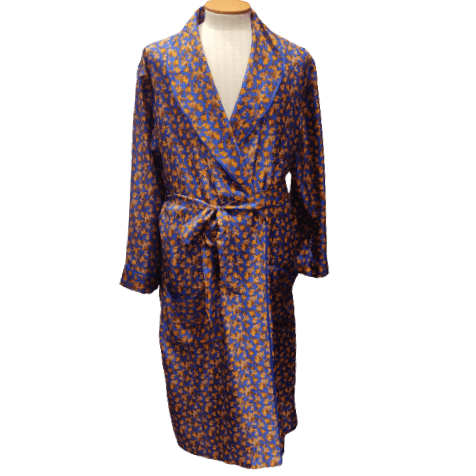 Peignoir/robe de chambre en soie - Le Beau Gustave