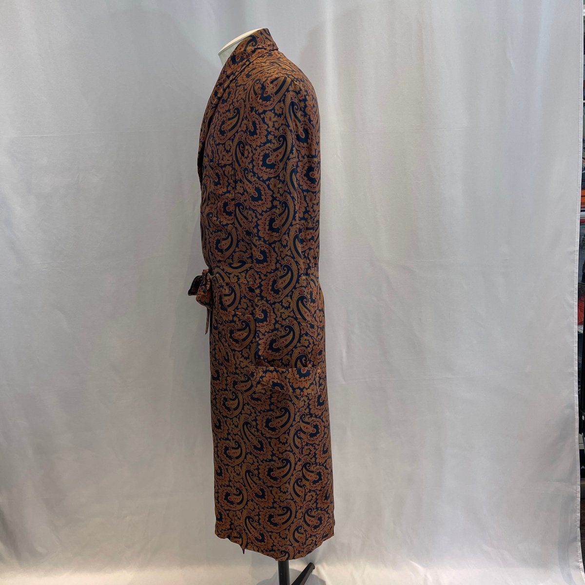 Peignoir/Robe de chambre soie vintage - Le Beau Gustave
